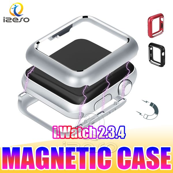 Для Apple Watch Series 4 магнитный адсорбционный бампер Case для iWatch 4 Case 40 мм 44 мм ультра тонкий легкий металлический каркас Крышка для нового
Для Apple Watch Series 4 магнитный адсорбционный бампер Case для iWatch 4 Case 40 мм 44 мм ультра тонкий легкий металлический каркас Крышка для нового