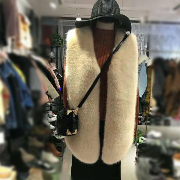 winter women's jacket faux fur vest coat fashion fur waistcoat female sleeveless jacket overcoat warm vest outwear l1610, Black
winter women's jacket faux fur vest coat fashion fur waistcoat female sleeveless jacket overcoat warm vest outwear l1610, Black