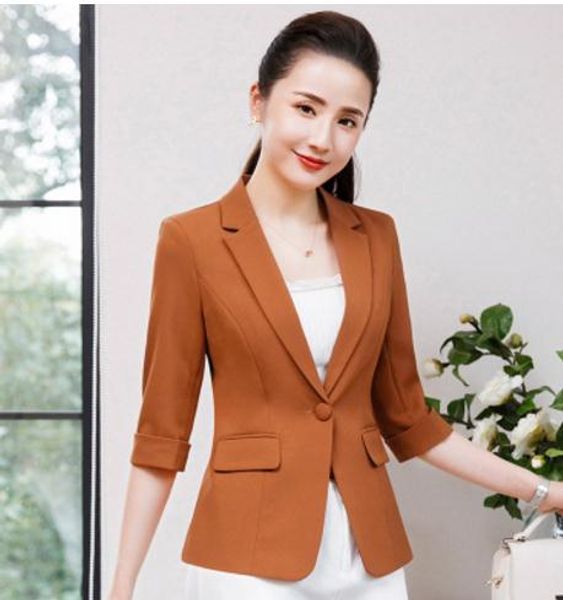 send women's western-style clothes middle sleeve coat 2018 spring and autumn arder, White;black
send women's western-style clothes middle sleeve coat 2018 spring and autumn arder, White;black