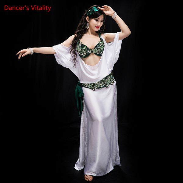 new professional baladi imitation silk costume contest show dress stage of wear white 5 piece set, Black;red
new professional baladi imitation silk costume contest show dress stage of wear white 5 piece set, Black;red