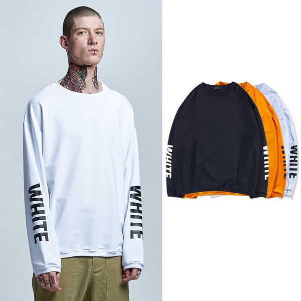 мужской свитер 2018 года новая тенденция случайных рукавов печатных хеджирования вокруг шеи с длинными рукавами свитер моды города свободные, Black 
мужской свитер 2018 года новая тенденция случайных рукавов печатных хеджирования вокруг шеи с длинными рукавами свитер моды города свободные, Black