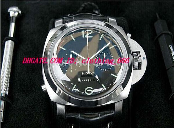 Box certificate luxury watche new 44mm teel 1950 275 275 black leather bracelet men watch men 039 watche 
Box certificate luxury watche new 44mm teel 1950 275 275 black leather bracelet men watch men 039 watche
