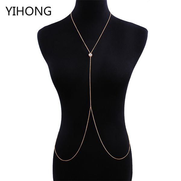 women body chain gold color simple cross waist belly beach bikini chain with rhinestone jewelry, Slivery;golden
women body chain gold color simple cross waist belly beach bikini chain with rhinestone jewelry, Slivery;golden