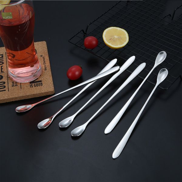 304 stainless steel coffee spoon long handle ice cream dessert spoons milk soup spoons for kitchen l restaurant accessories
304 stainless steel coffee spoon long handle ice cream dessert spoons milk soup spoons for kitchen l restaurant accessories