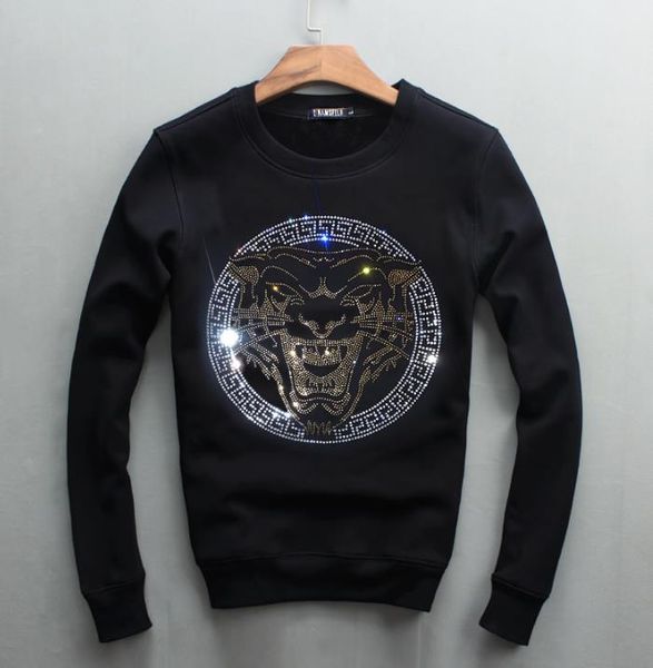 men luxury diamond design thicken warm sweatshirts fashion men funny brand cotton and sweatshirts, Black
men luxury diamond design thicken warm sweatshirts fashion men funny brand cotton and sweatshirts, Black