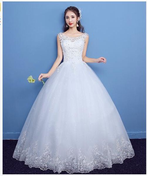 embroidery lace wedding dress 2017 new fashion simple with appliques bridal wedding gown princess vestido de noiva real p, White
embroidery lace wedding dress 2017 new fashion simple with appliques bridal wedding gown princess vestido de noiva real p, White