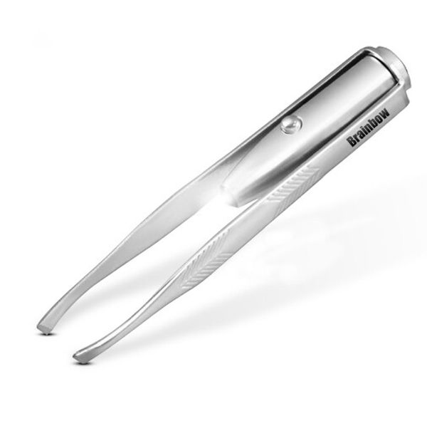 new arrival makeup tools led tweezer+3 batteries eyelash eyebrow eyes tools stainless steel eyebrow tweezers pinzette beauty 
new arrival makeup tools led tweezer+3 batteries eyelash eyebrow eyes tools stainless steel eyebrow tweezers pinzette beauty