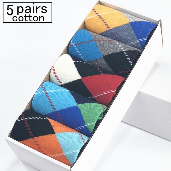 men's socks long socks business casual cotton latest design happy clothes (5 pairs / lot) no box, Black
men's socks long socks business casual cotton latest design happy clothes (5 pairs / lot) no box, Black