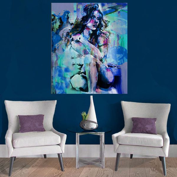 100% hand painted large size nude oil painting girl squat down naked beauty modern art home decor
100% hand painted large size nude oil painting girl squat down naked beauty modern art home decor