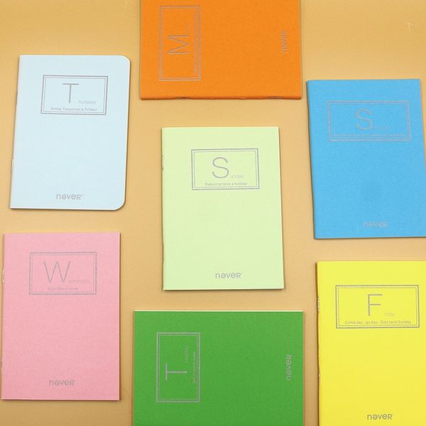 never week every day blank paper soft cover mini notebook diary pocket notepad office and school supplies gift stationery store, Purple;pink
never week every day blank paper soft cover mini notebook diary pocket notepad office and school supplies gift stationery store, Purple;pink