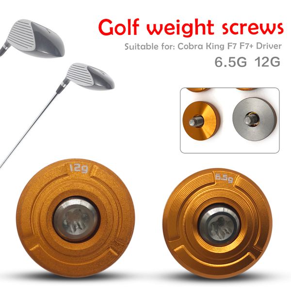 6.5g 12g golf weight screw for king f7 f7+ driver head gravity (cg) settings club accessories
6.5g 12g golf weight screw for king f7 f7+ driver head gravity (cg) settings club accessories