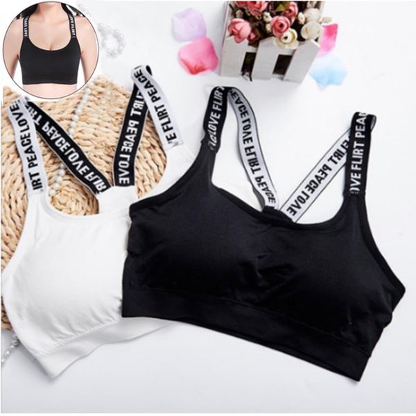 hot women fashion sexy letters straps full cup bras fitness vest high resilience bra exercising clothes women fitness clothing, Red;black
hot women fashion sexy letters straps full cup bras fitness vest high resilience bra exercising clothes women fitness clothing, Red;black