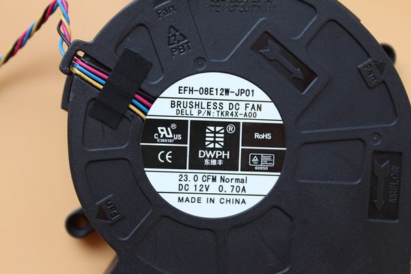 новые оригинальные омр-08e12w-jp01 для dell p / n: tkr4x dc12v 0.70a компьютер охлаждающий вентилятор
новые оригинальные омр-08e12w-jp01 для dell p / n: tkr4x dc12v 0.70a компьютер охлаждающий вентилятор