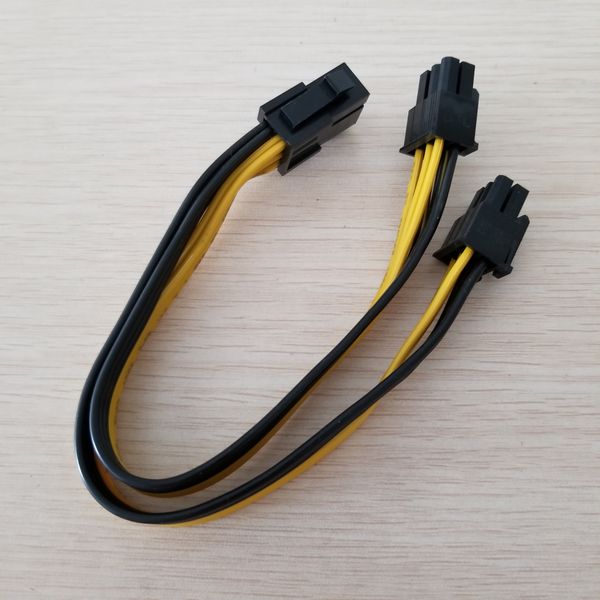 graphics card 6pin to dual splitter 6pin adapter power extension cable 18awg 20cm for btc miner diy
graphics card 6pin to dual splitter 6pin adapter power extension cable 18awg 20cm for btc miner diy