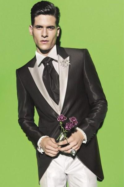 new fashion slim fit shiny black groom tuxedos groomsmen excellent man wedding wear men party prom suit (jacket+pants+tie+vest)no;888, Black;gray
new fashion slim fit shiny black groom tuxedos groomsmen excellent man wedding wear men party prom suit (jacket+pants+tie+vest)no;888, Black;gray