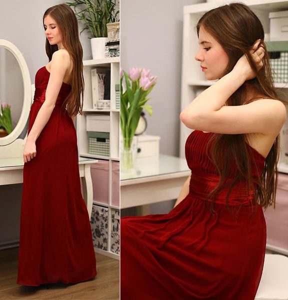 strapless chiffon long bridesmaid dresses new beach gowns elegant wedding party dress red purple coral royal blue pink, White;pink
strapless chiffon long bridesmaid dresses new beach gowns elegant wedding party dress red purple coral royal blue pink, White;pink