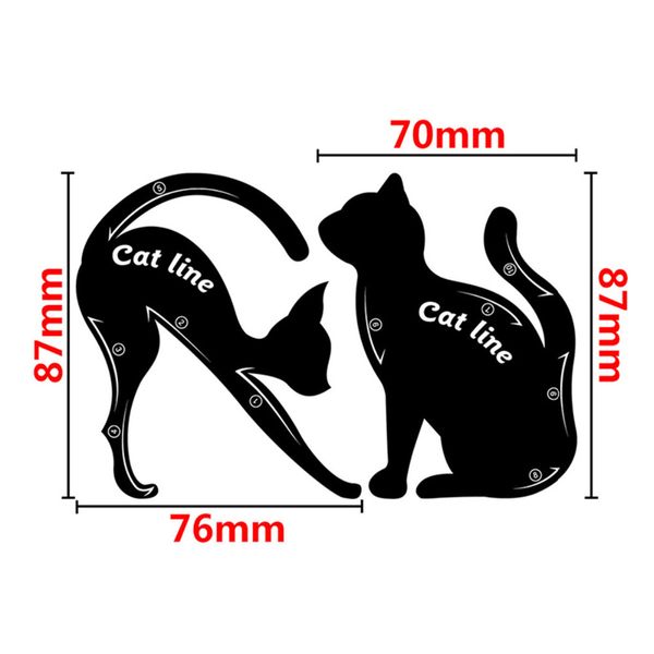 2pcs/set new cat line eye makeup eyeliner stencils templates makeup tools kits for eye stencil
2pcs/set new cat line eye makeup eyeliner stencils templates makeup tools kits for eye stencil