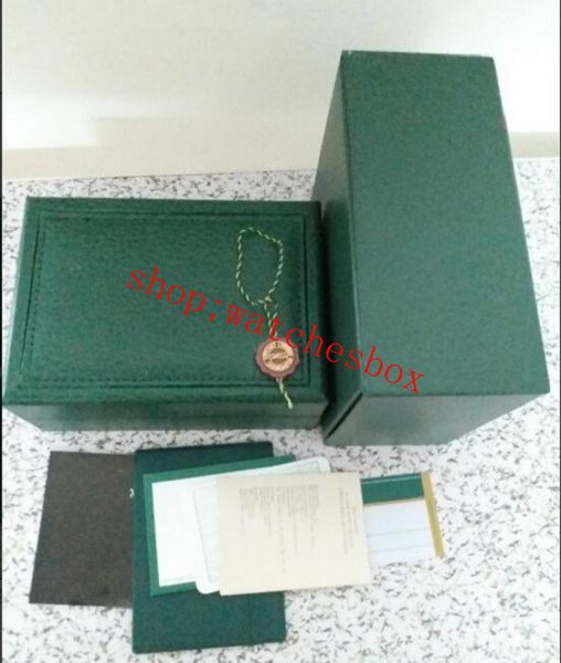 High quality Super Luxury Watch Brand Mens Watch Green PU Leather Boxes Original Real Wood Box Papers Gift Watches For Watch Box.
High quality Super Luxury Watch Brand Mens Watch Green PU Leather Boxes Original Real Wood Box Papers Gift Watches For Watch Box.