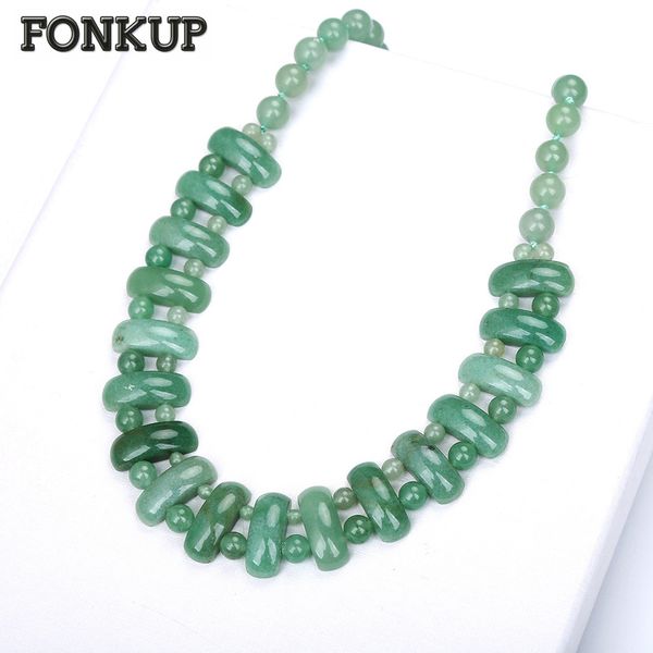 fonkup aventurine jade chains stone bead pendant jewellery hiphop ladies wedding ornaments round men multilayer beading bijoux, Silver
fonkup aventurine jade chains stone bead pendant jewellery hiphop ladies wedding ornaments round men multilayer beading bijoux, Silver