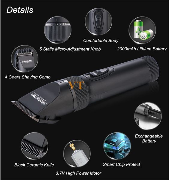 110-240v professional electric hair clipper for men baby rechargeable beard trimmer cutter hair cutting machine ceramic blade
110-240v professional electric hair clipper for men baby rechargeable beard trimmer cutter hair cutting machine ceramic blade