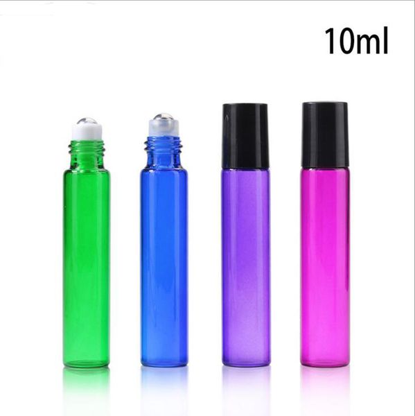 1100pcs colorful roller ball bottles wholesale 10ml glass roll on bottles with stainless steel balls roll-on bottle with black cap
1100pcs colorful roller ball bottles wholesale 10ml glass roll on bottles with stainless steel balls roll-on bottle with black cap