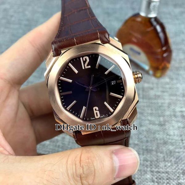 new octo 102250 bgop41c11gld automatic men's watch 41mm brown dial rose gold case leather strap sapphire gents watches 8 colors, Slivery;brown
new octo 102250 bgop41c11gld automatic men's watch 41mm brown dial rose gold case leather strap sapphire gents watches 8 colors, Slivery;brown