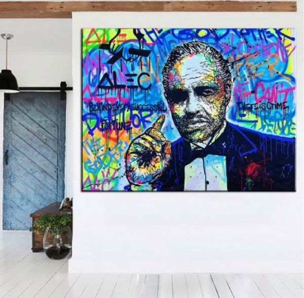 Alec monopoly handpainted hd print home decor ab tract graffiti pop art oil painting the godfather wall art on canva g73
Alec monopoly handpainted hd print home decor ab tract graffiti pop art oil painting the godfather wall art on canva g73