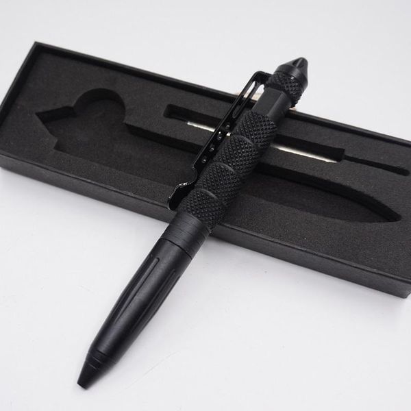 new portable tactical self defense supplies tactical pen tool security protection personal defense tungsten steel anti-skid pen with box
new portable tactical self defense supplies tactical pen tool security protection personal defense tungsten steel anti-skid pen with box