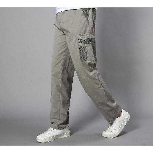 spring, summer casual pants male big size multi pocket oversize pants overalls elastic waist plus size, Black
spring, summer casual pants male big size multi pocket oversize pants overalls elastic waist plus size, Black