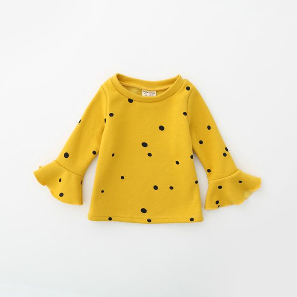 new autumn and winter baby girls t-shirt toddler long ruffle sleeves dot fashion infant kids clothes, Blue
new autumn and winter baby girls t-shirt toddler long ruffle sleeves dot fashion infant kids clothes, Blue