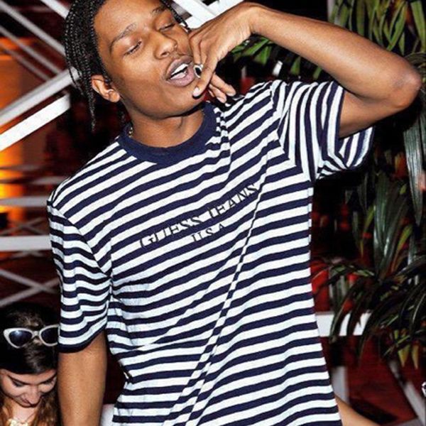 18ss Luxury Purpose Tour футболка Vintage Stripe GUE$$ROCK Tee лето прохладный Tee повседневная Мужчины Женщины улица скейтборд короткие рукава HFYMTX255
18ss Luxury Purpose Tour футболка Vintage Stripe GUE$$ROCK Tee лето прохладный Tee повседневная Мужчины Женщины улица скейтборд короткие рукава HFYMTX255