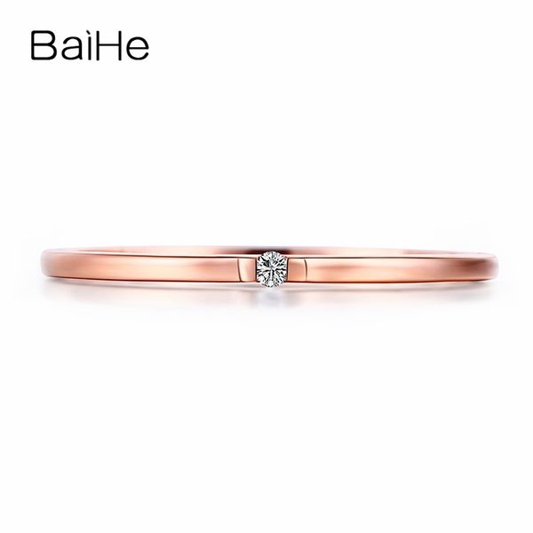 baihe solid 18k rose gold(au585) 0.013ct si/h round cut 100% natural diamonds engagement fine jewelry trendy women gift ring, Golden;silver
baihe solid 18k rose gold(au585) 0.013ct si/h round cut 100% natural diamonds engagement fine jewelry trendy women gift ring, Golden;silver