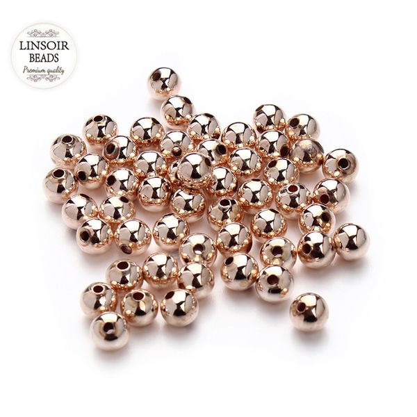 linsoir 100pcs copper spacer beads 3mm 4mm 6mm round gold/silver/rose gold color loose beads for diy jewelry making findings
linsoir 100pcs copper spacer beads 3mm 4mm 6mm round gold/silver/rose gold color loose beads for diy jewelry making findings