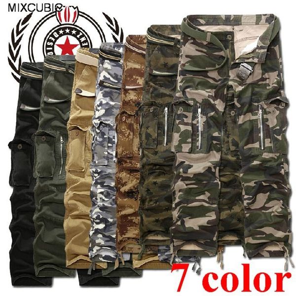 mixcubic brand army tactical pants multi-pocket washing 100% cotton army green camouflage cargo pants men plus large size 28-40, Black
mixcubic brand army tactical pants multi-pocket washing 100% cotton army green camouflage cargo pants men plus large size 28-40, Black
