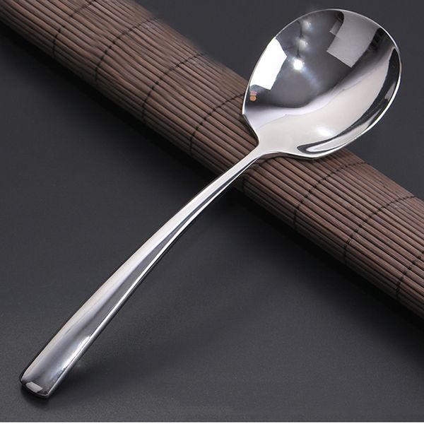 eco-friendly large stainless steel buffet serving spoon thickness round soup rice dinner spoon long western restaurant bar spoon
eco-friendly large stainless steel buffet serving spoon thickness round soup rice dinner spoon long western restaurant bar spoon
