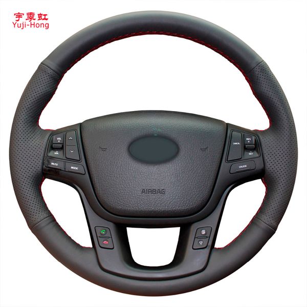 yuji-hong artificial leather car steering covers case for kia sorento 2009-2013 hand-stitched wheel cover car styling
yuji-hong artificial leather car steering covers case for kia sorento 2009-2013 hand-stitched wheel cover car styling
