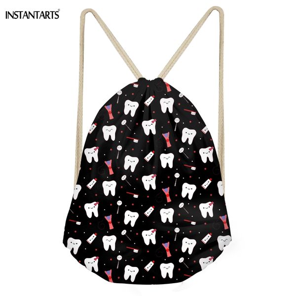 instantarts fashion woman softback drawstring bags cute 3d cartoon dentist pattern black backpacfor teen girls students bags
instantarts fashion woman softback drawstring bags cute 3d cartoon dentist pattern black backpacfor teen girls students bags