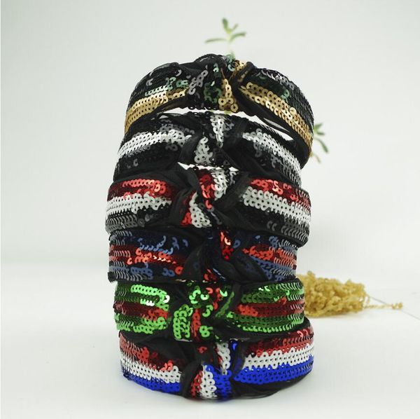 new luxury headband for women fashion brand sequins with knotted lace trim hair bands girl turban designer red green striped head wraps, Slivery;white
new luxury headband for women fashion brand sequins with knotted lace trim hair bands girl turban designer red green striped head wraps, Slivery;white