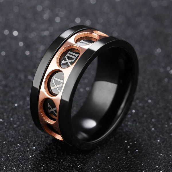 european and american jewelry domineering personality 12 roman numerals rings can be turned ring adjustable support fba drop shipping g880f
european and american jewelry domineering personality 12 roman numerals rings can be turned ring adjustable support fba drop shipping g880f
