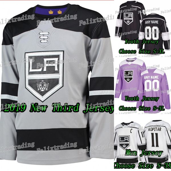 2019 Third Los Angeles Kings Drew Doughty Ilya Kovalchuk Tyler Toffoli Dwight King Jeff Carter Jarome Iginla Dustin Brown Kopitar Jerseys
2019 Third Los Angeles Kings Drew Doughty Ilya Kovalchuk Tyler Toffoli Dwight King Jeff Carter Jarome Iginla Dustin Brown Kopitar Jerseys
