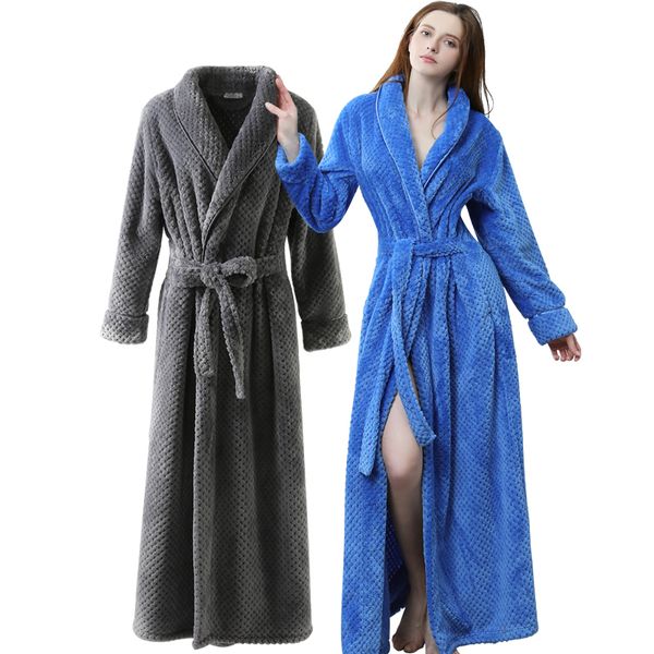 winter flannel women robes plus size long sleeve warm long sleepwear female bathrobe men clothes home girls, Black;red
winter flannel women robes plus size long sleeve warm long sleepwear female bathrobe men clothes home girls, Black;red