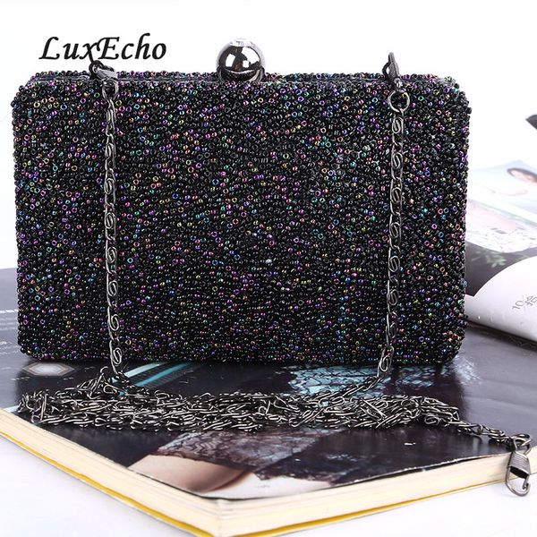 luxecho black handbags single chain bride wedding purse fashion party evening bags day clutches pearl shoulder bags
luxecho black handbags single chain bride wedding purse fashion party evening bags day clutches pearl shoulder bags