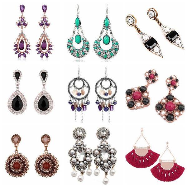 bohemian earrings multicolor jewelry alloy jewelry earrings dangle accessories, Silver
bohemian earrings multicolor jewelry alloy jewelry earrings dangle accessories, Silver