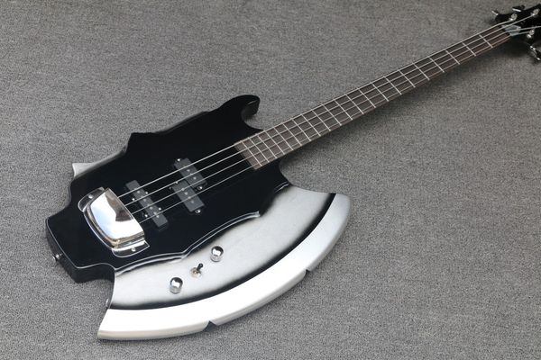 arvinmusic 4-string simmons electric bass with axe shape body,3 open pickups and can be customized as request
arvinmusic 4-string simmons electric bass with axe shape body,3 open pickups and can be customized as request