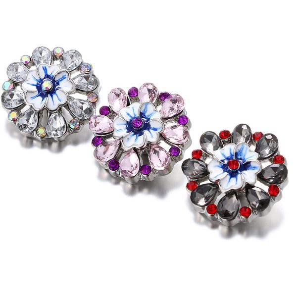 10pcs wholesale 18mm snap jewelry flower crystal rhinestone metal snap buttons fit 18mm snap bracelet bangle for women jewelry, Bronze;silver
10pcs wholesale 18mm snap jewelry flower crystal rhinestone metal snap buttons fit 18mm snap bracelet bangle for women jewelry, Bronze;silver