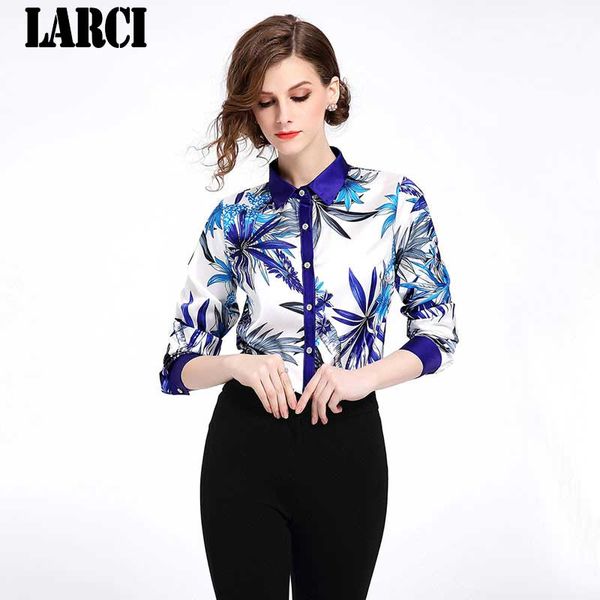 larci 2018 summer women vintage print shirt fashion chiffon long sleeve blouse retro casual plus size blusas n3615, White
larci 2018 summer women vintage print shirt fashion chiffon long sleeve blouse retro casual plus size blusas n3615, White