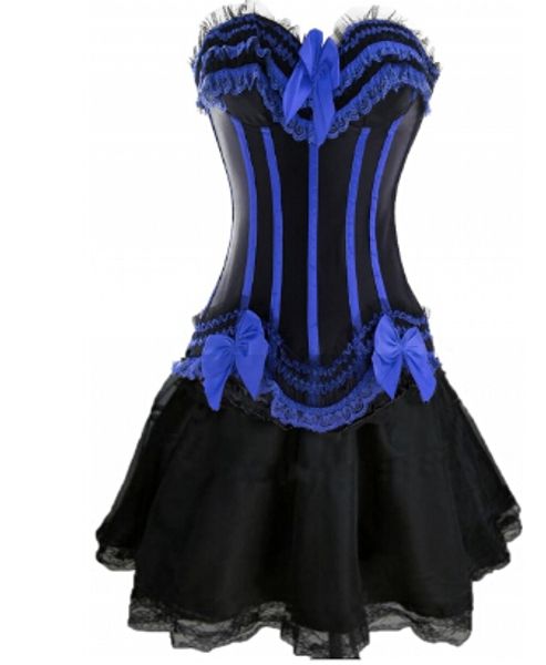 gothic burlesque corset & skirt fancy dress hen party halloween costume overbust corset and bustier lace costume, Black;red
gothic burlesque corset & skirt fancy dress hen party halloween costume overbust corset and bustier lace costume, Black;red