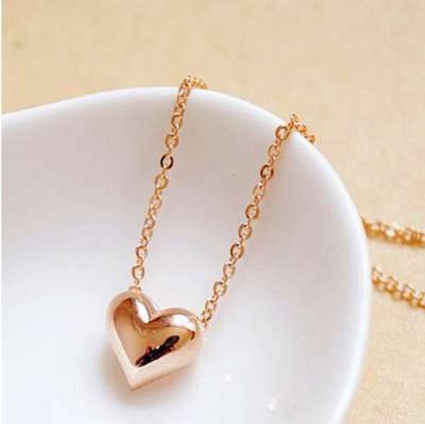 famshin specials beautiful peach heart necklace / new fashion simple short necklace female clavicle pursuit of love necklace, Silver
famshin specials beautiful peach heart necklace / new fashion simple short necklace female clavicle pursuit of love necklace, Silver