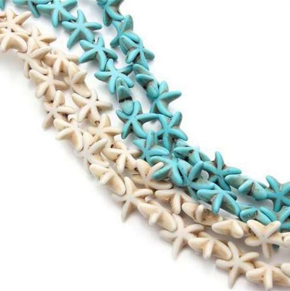 38pcs/strand 13*13mm natural howlite starfish stone beads loose spacer beads fit diy charm bracelet necklace jewelry making z421, Black
38pcs/strand 13*13mm natural howlite starfish stone beads loose spacer beads fit diy charm bracelet necklace jewelry making z421, Black