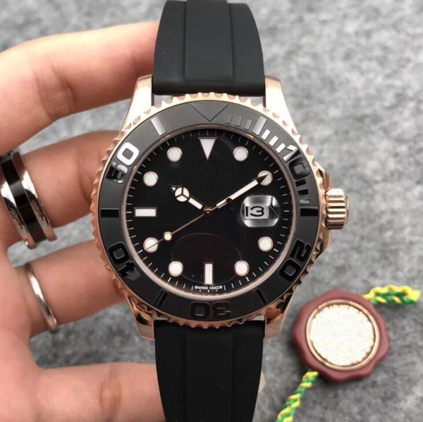 Everose gold Rubber Oysterflex bracelet Fashion 44mm Ceramic Bezel Sapphire Mirror Mens Watch 116655 Sports Men Automatic Self-Wind Watches
Everose gold Rubber Oysterflex bracelet Fashion 44mm Ceramic Bezel Sapphire Mirror Mens Watch 116655 Sports Men Automatic Self-Wind Watches